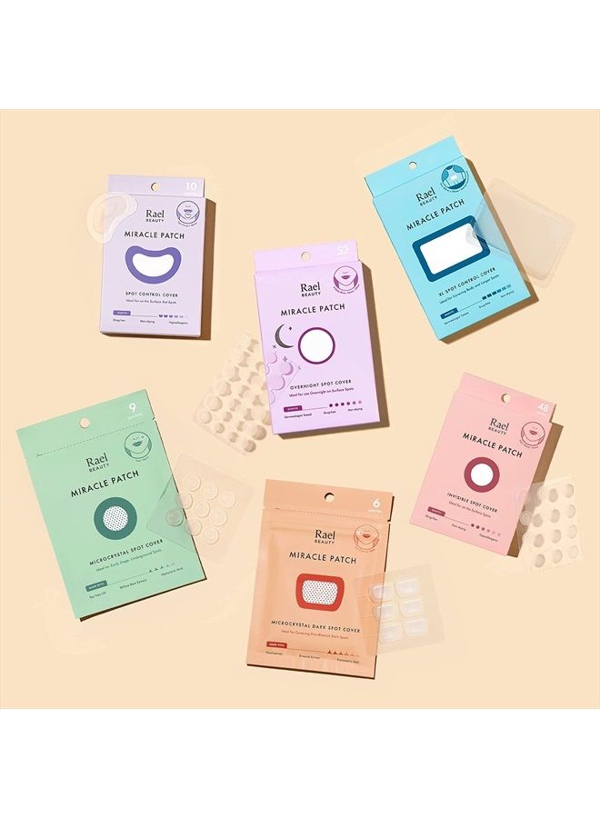 Rael Pimple Patches, Miracle Overnight Spot Cover - Hydrocolloid Acne Patches for Face, Zit and Blemish Spot, Thicker & Extra Adhesion, Acne Absorbing Cover, for All Skin Types, Vegan, Cruelty Free, 3 - Image 5