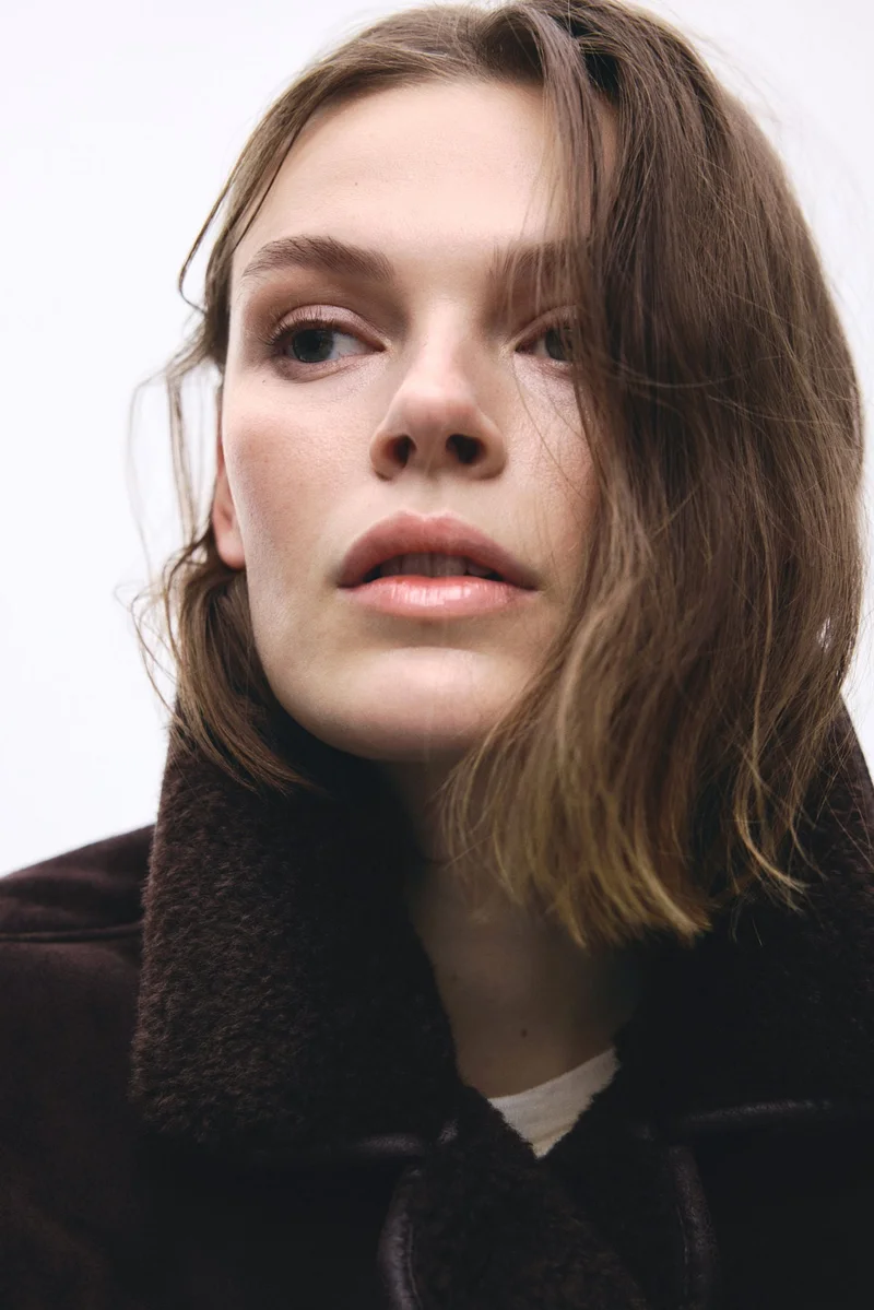 اتش اند ام جاكيت بطبقتين من نفس القماش