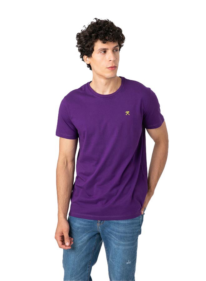 Marco Bergamo Round Neck T-Shirt With Logo  - Image 1