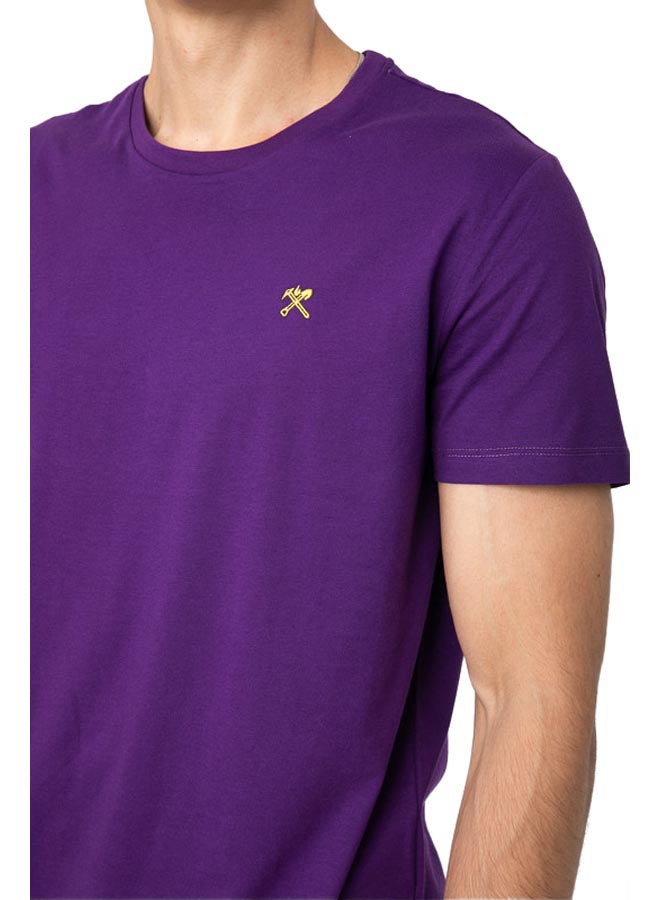 Marco Bergamo Round Neck T-Shirt With Logo  - Image 2