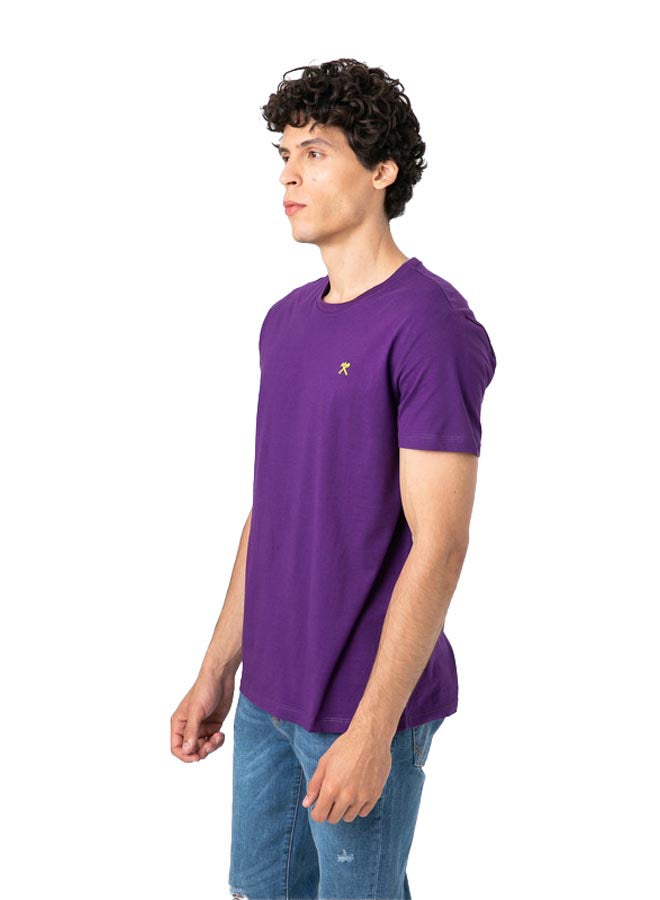 Marco Bergamo Round Neck T-Shirt With Logo  - Image 3