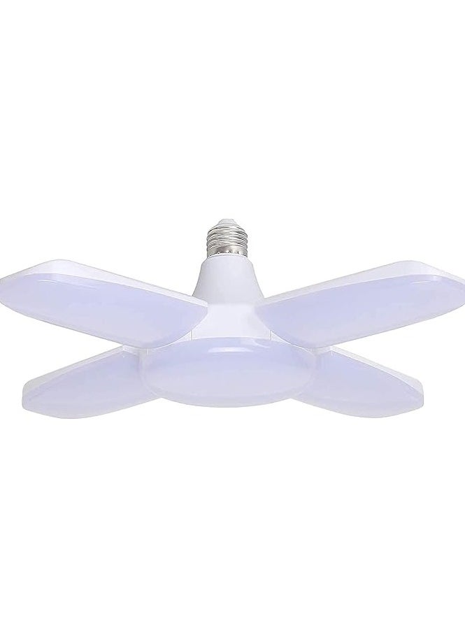 General - LED ceiling bulbs E27 foldable four blades fan shape - Image 1