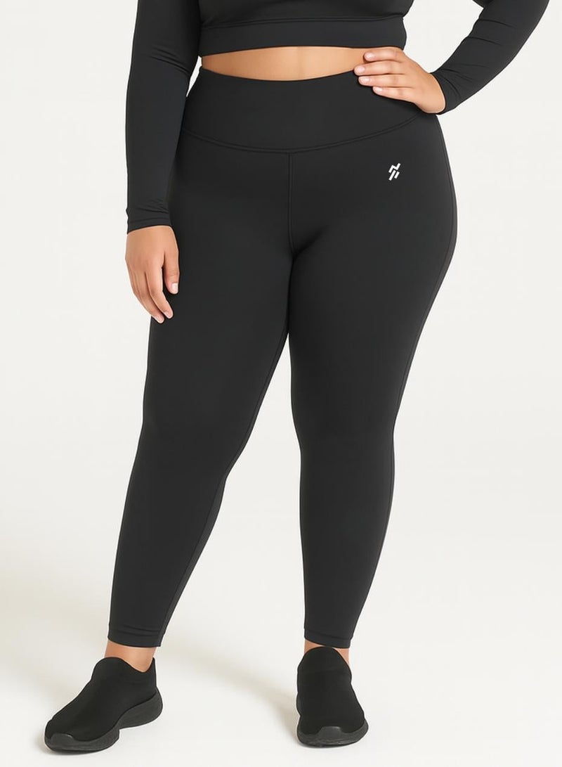 Moveletix Plus Size Yoga Shorts & Leggings with Pocket - Image 3