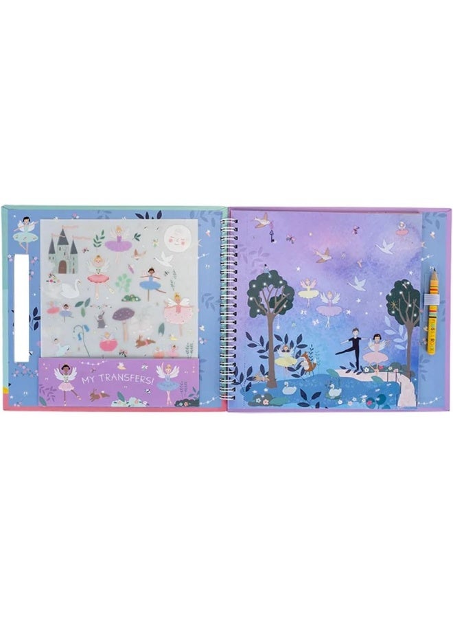 Floss & Rock Enchanted Transfer Fun Spiral Bound Book (Hardcover) - Image 2