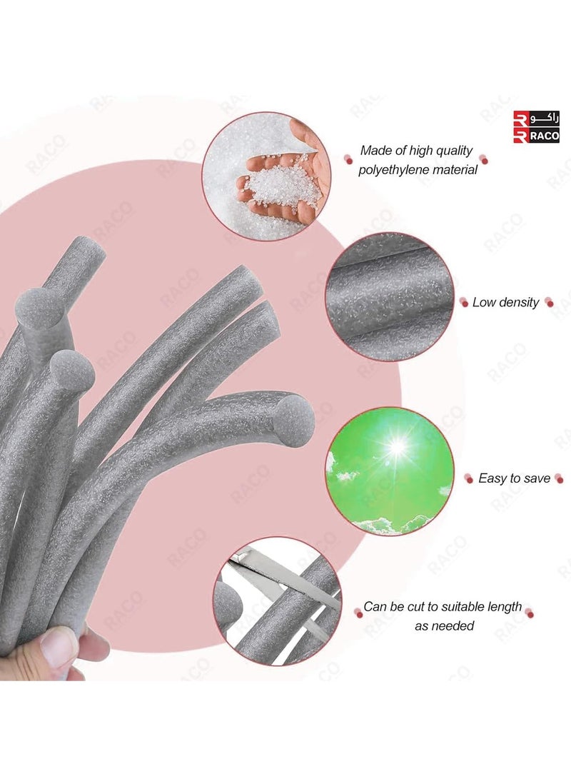 RACO RACO Gray Foam Backer Rod Essential Caulk Saver for Sealing Concrete Gaps, Joint Backfilling, and Crack Filling 10M - Image 3