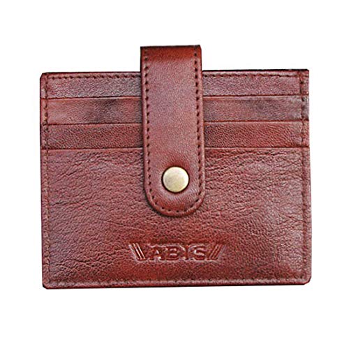 ABYS Genuine Leather Brown Travel Wallet||Credit Card Holder||Debit Card Holder - Image 1