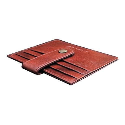 ABYS Genuine Leather Brown Travel Wallet||Credit Card Holder||Debit Card Holder - Image 4