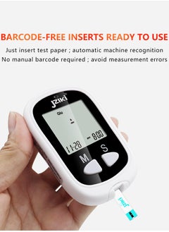 Healife Blood Glucose Meter, Outdoor Heart Rate Monitor, Tester Kit Includes 1 Blood Collection Device, 1 Test Device, 50 Test Strips, and 50 Blood Collection Needles  - Image 5