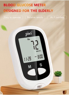 Healife Blood Glucose Meter, Outdoor Heart Rate Monitor, Tester Kit Includes 1 Blood Collection Device, 1 Test Device, 50 Test Strips, and 50 Blood Collection Needles  - Image 3