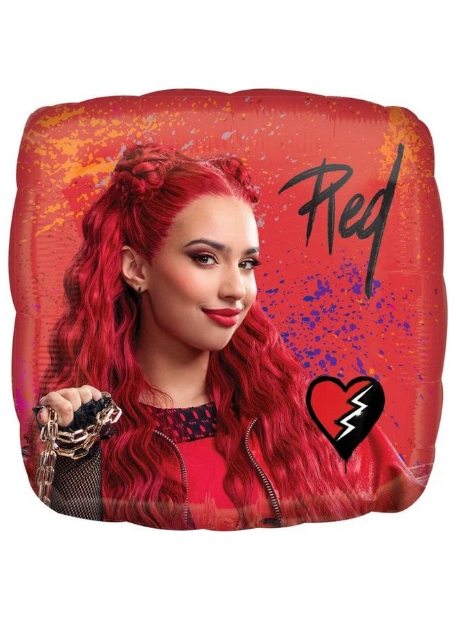 Anagram The Descendants The Rise of Red 8th Birthday Party Supplies Balloon Bouquet Decorations - Red 8 - Image 2