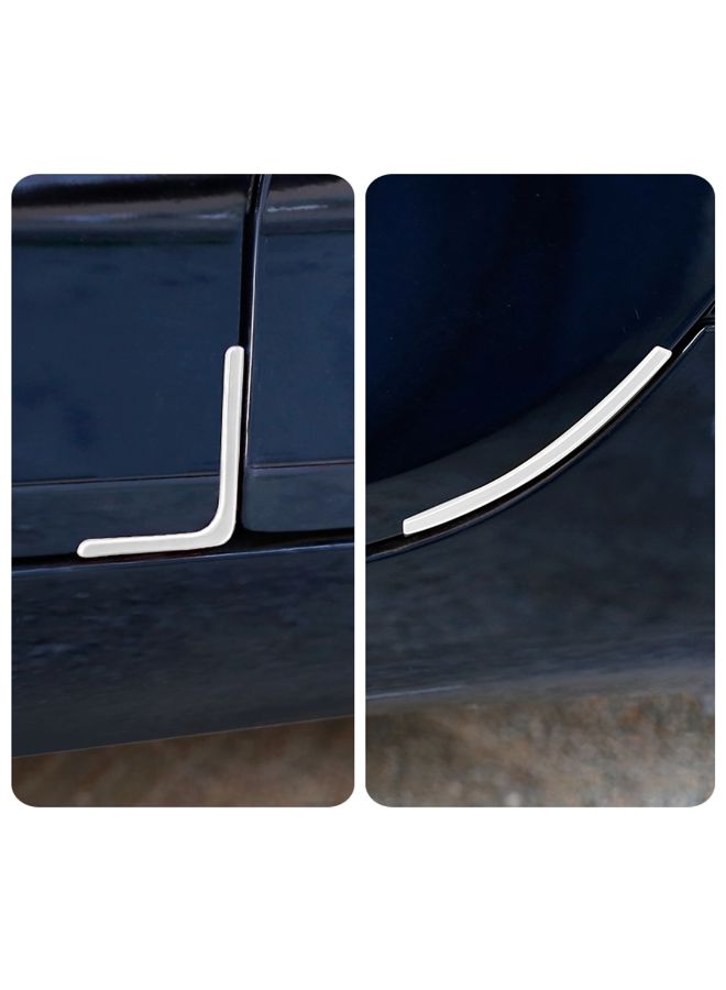 NIBEMINENT 4-Piece Anti-rub Car Door Scratch Protector Strip - Image 4