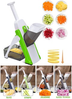 Vegetable Cutter Of Green and White Color