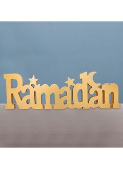 TAPIT Ramadan Eid Mubarak Moon Star Desktop Shelf Table top Decoration for Home Office Classic Decor Products (Ramadan)  - Image 1