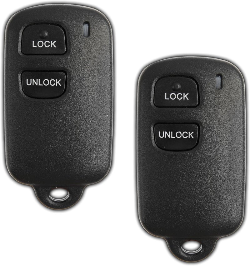 KeylessOption 2x Keyless Option Remote 2btn Key Fob For Toyota - Image 1