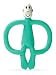 Matchstick Monkey Silicone Teether Gel Applicator Silicone Baby Teether EasytoGrip BPAFree Supports SelfSoothing Early Brushing 3 Months 4 Inches Green - Image 2