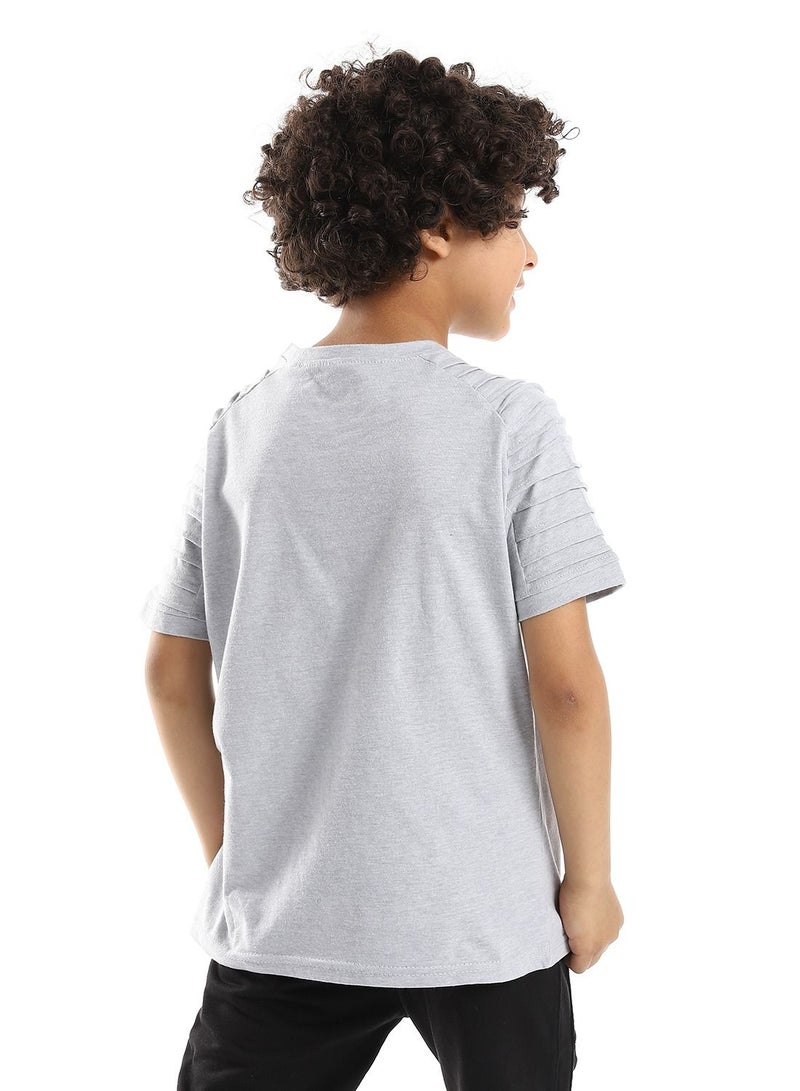 Caesar Boys Round Neck Shirt - Image 4