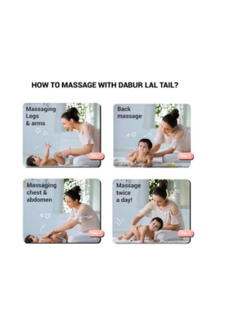Dabur Lal Tail 200 Ml  - Image 3