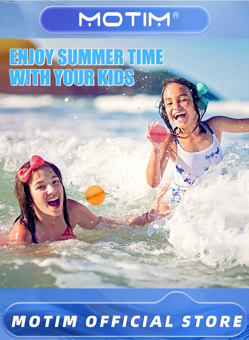 Motim 12 Pack Water Balloons Kids Toys QuickFill and Reusable Self-Sealing Balloons for Swimming Pool & Beach & Outdoor & Birthday Party Decorations - Image 5