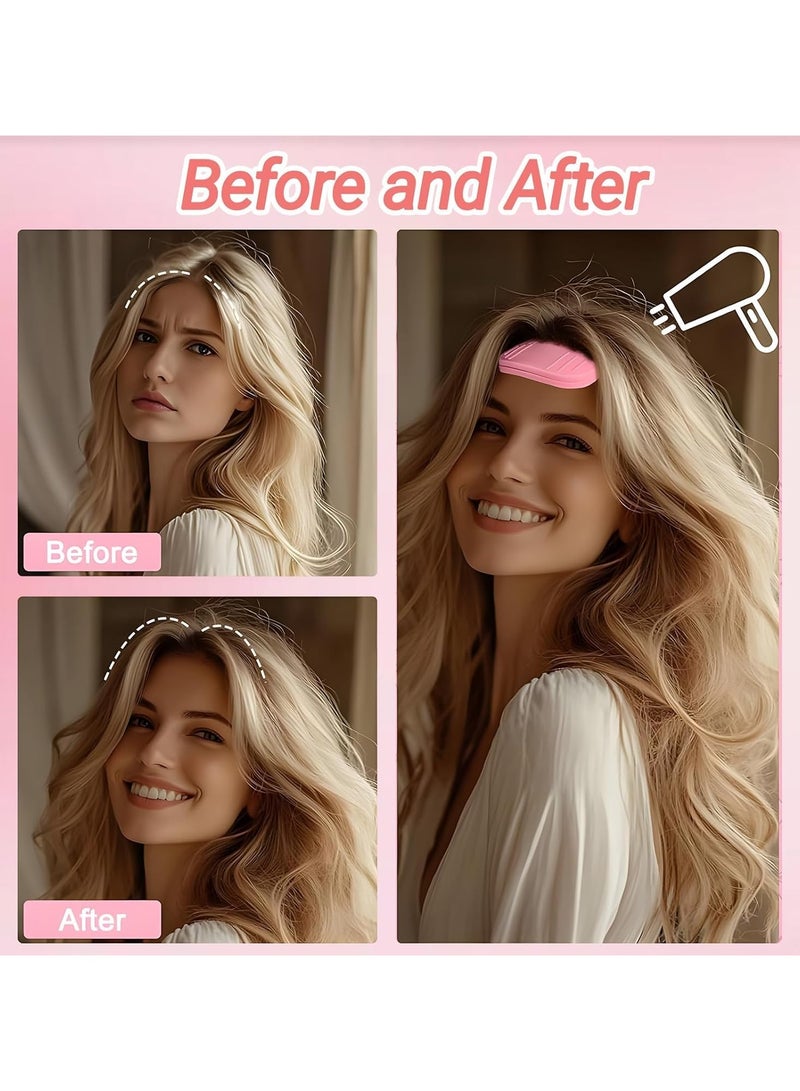 Kimaya Magic Volume Hair Comb – Instant Fluffy Bangs & High Crown Lift, 2-in-1 Styling Tool for Men & Women (3-Teeth & 6-Teeth, Pink) - Image 5
