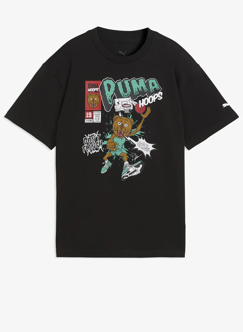 بوما Youth Basketball Flagrant Foul Relaxed Player T-Shirt