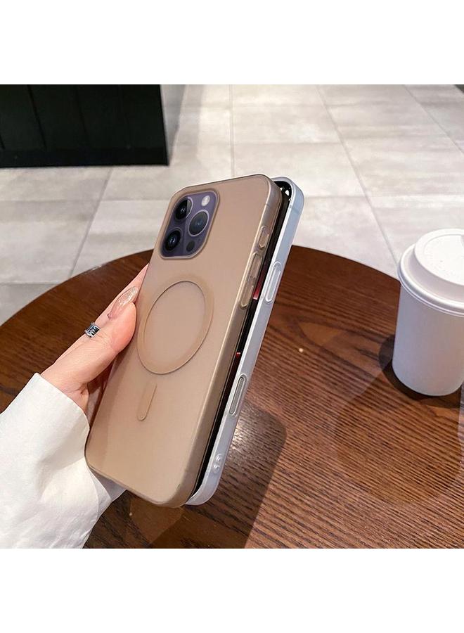 S-TOP Case For iPhone 14 Pro Max Ice Fog MagSafe PC Phone Case - Image 2