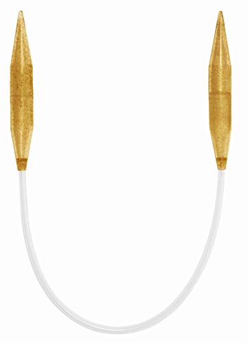 Addi Circular Gold Glitter Plastic Needle, 120cm x 25mm - Image 4