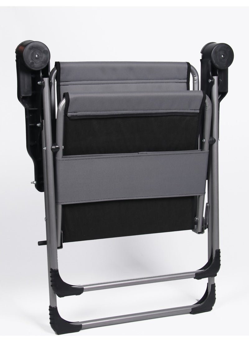 Fora Metal 2' Luxury Camping Chair with 140 Kg Carrying Capacity  - Image 4