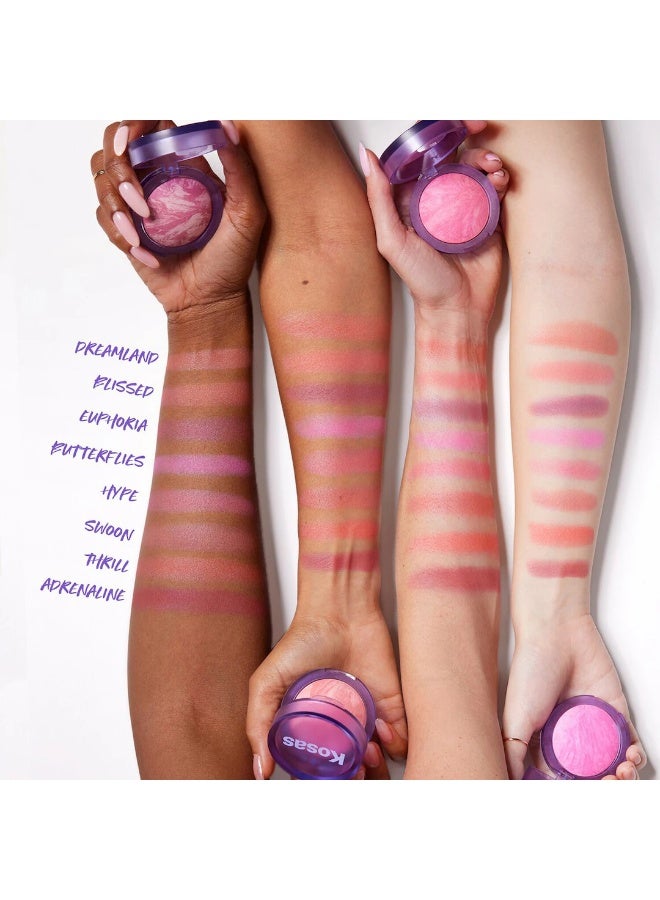 Kosas Blush Is Life powder blush _Swoon - mauve brown pink - Image 2