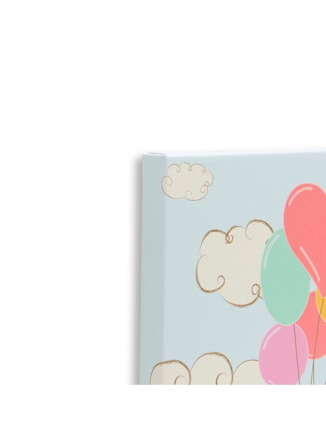 Open Road Brands Peanuts Snoopy Balloon Adventure Gallery Wrapped Canvas Wall Decor - Adorable Snoopy Wall Art for Kids' Bedroom or Nursery - Image 4