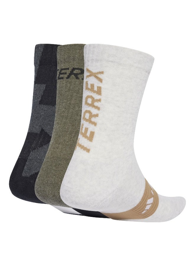 Adidas Trx Mt Sck 3Pp Black Hiking Socks For Unisex 2 - 3.5 - Image 2