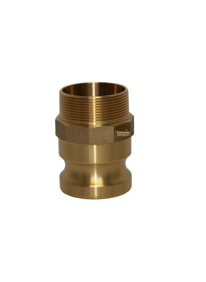 Brass Camlock Coupling Part F (BSPT 3'') - Image 1