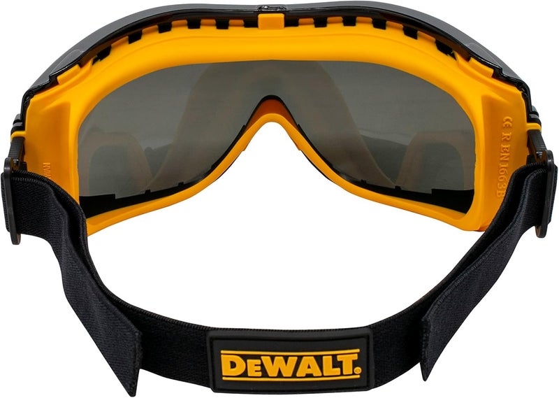 DEWALT DPG82-21 Concealer Smoke Anti-Fog Dual Mold Safety Goggles - Image 4