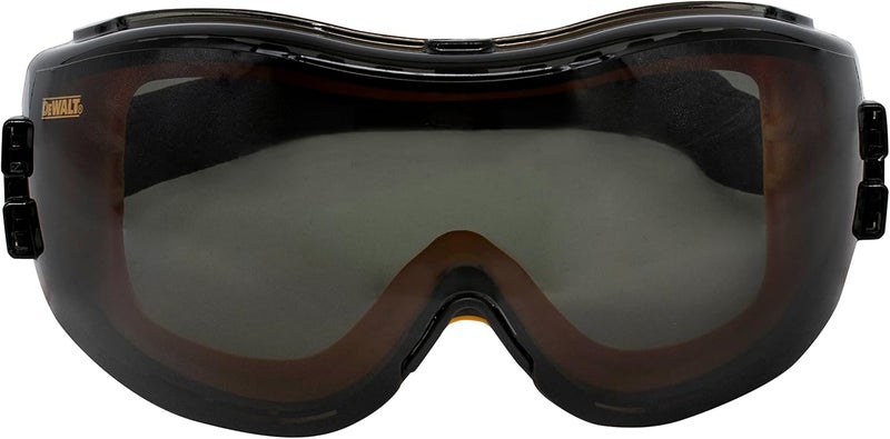 DEWALT DPG82-21 Concealer Smoke Anti-Fog Dual Mold Safety Goggles - Image 2