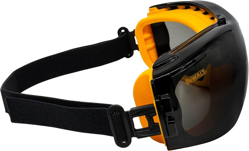DEWALT DPG82-21 Concealer Smoke Anti-Fog Dual Mold Safety Goggles - Image 3