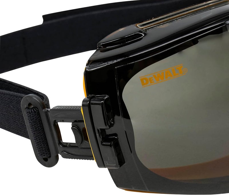 DEWALT DPG82-21 Concealer Smoke Anti-Fog Dual Mold Safety Goggles - Image 5