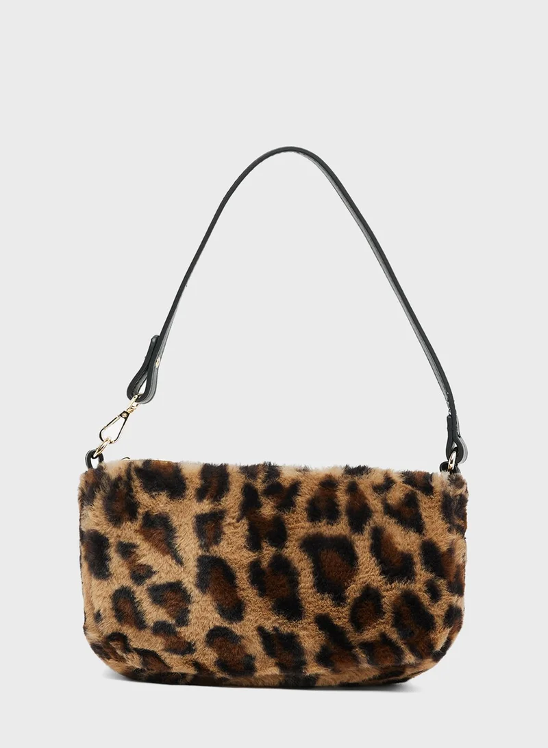 ONLY Faux Fur Bag