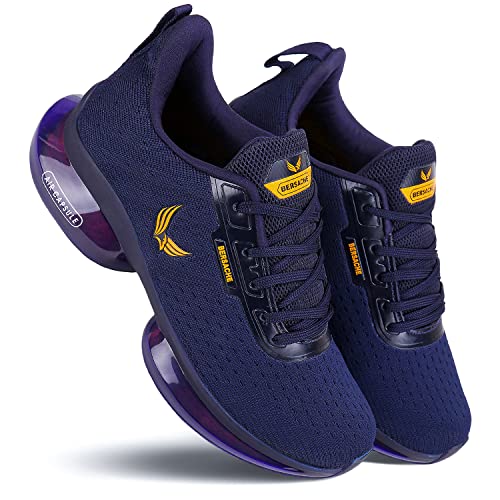 BERSACHE Premium Sports,Gym, Trending, Stylish Running Shoes for Men (Blue), 7 UK - Image 4