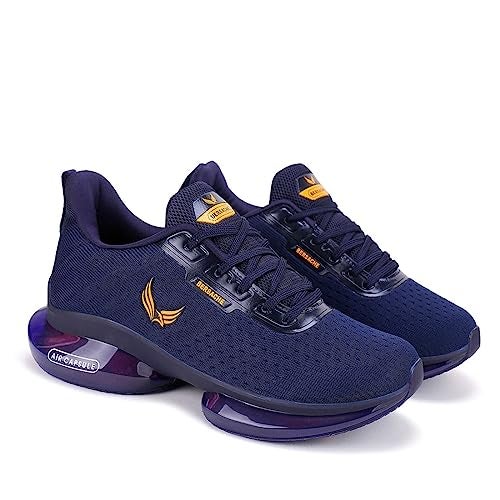 BERSACHE Premium Sports,Gym, Trending, Stylish Running Shoes for Men (Blue), 7 UK - Image 1