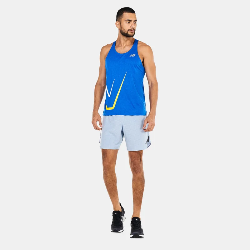 New Balance Men's Graphic Impact Run Tank Top