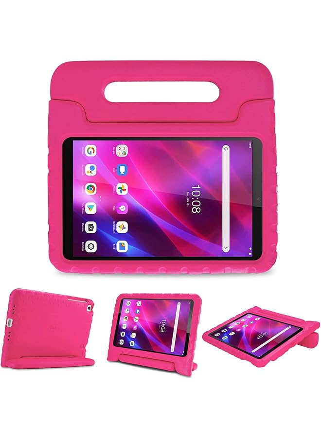 Procases Kids Case For Lenovo Tab M8 4Th Gen 2023 3Rd Gen 2022 Hd Lte 2021 Tab M8 Hd Smart Tab M8 Tab M8 Fhd 2019 Lightweight Shockproof Kids Friendly Case For Lenovo Tab M8 Tablet 8 Inch -Magenta - Image 1