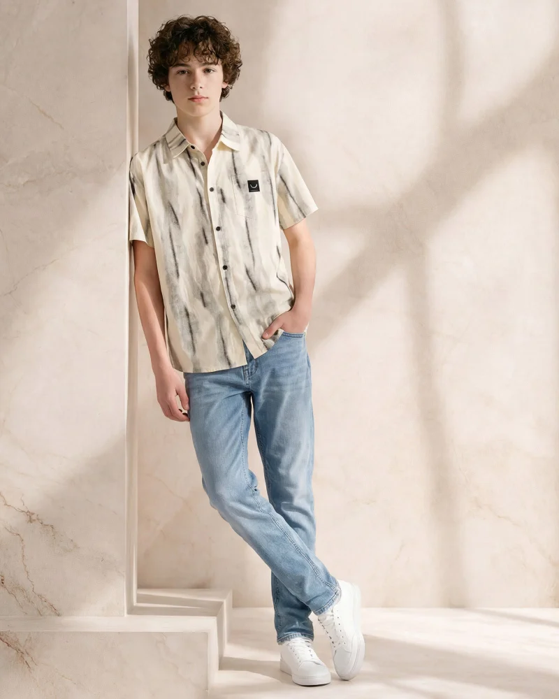 ردتاغ Boys Assorted Printed Shirt