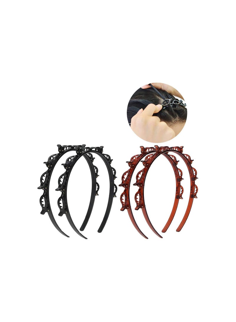GGOOT Hair Hoop, Unisex Headwear, Easy‑to‑use for Hair Decoration Girls Women Hair Beauty Tool  - Image 3