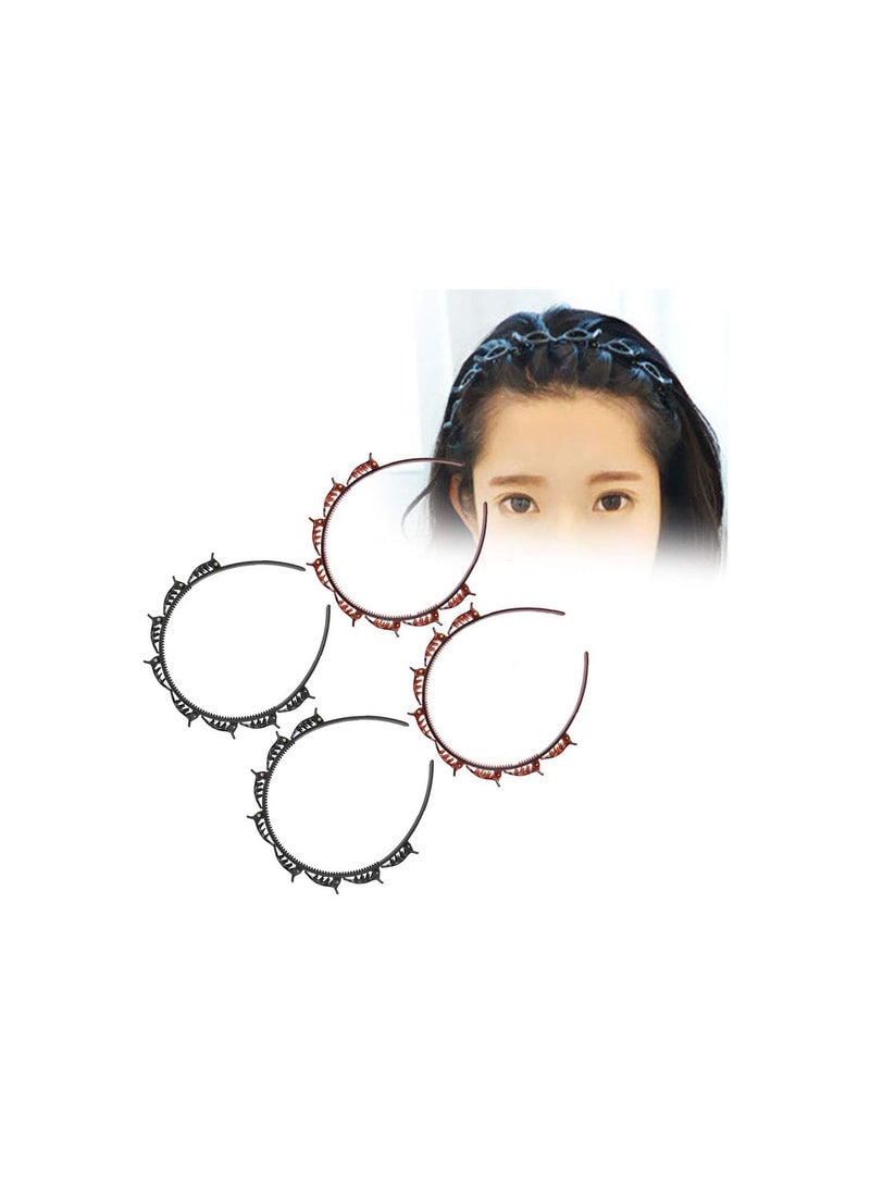 GGOOT Hair Hoop, Unisex Headwear, Easy‑to‑use for Hair Decoration Girls Women Hair Beauty Tool  - Image 4
