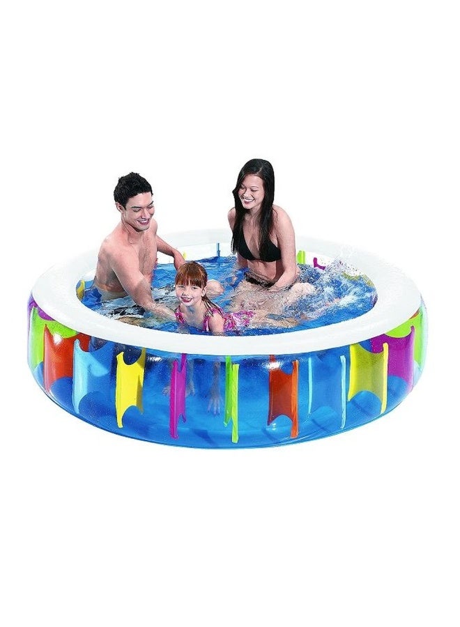 حوض سباحة دائري قوس قزح 190x50 سم - 10628 - Image 2