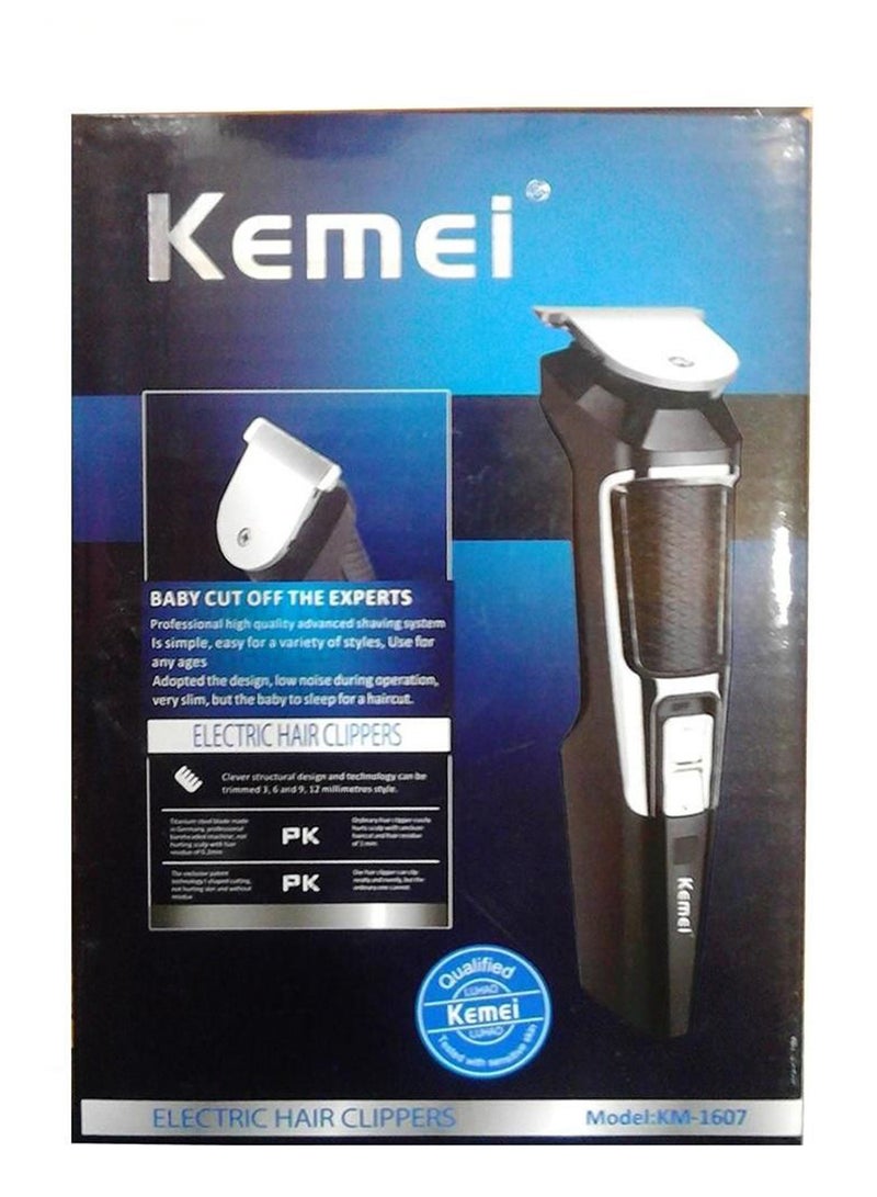 Kemei 3-In-1 Dry Hair Trimmer Black - Image 2