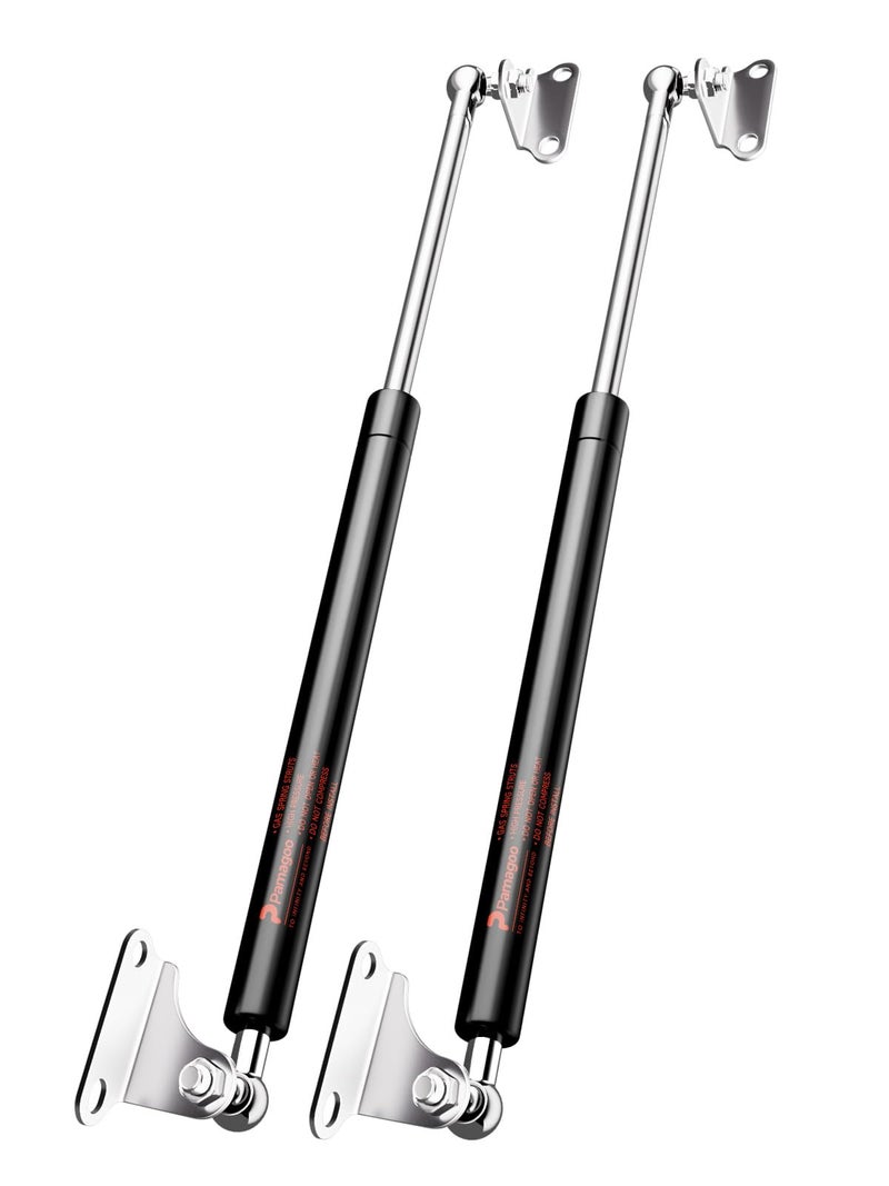 PAMAGOO 20 inch 100 lbs Gas Struts for Heavy lid RV Bed Lift Kit 20 445N Gas Prop Spring Shocks with Mounting Brackets for DIY Window Cabinet Door Tool Box 2 Pack fit 80110 lbs