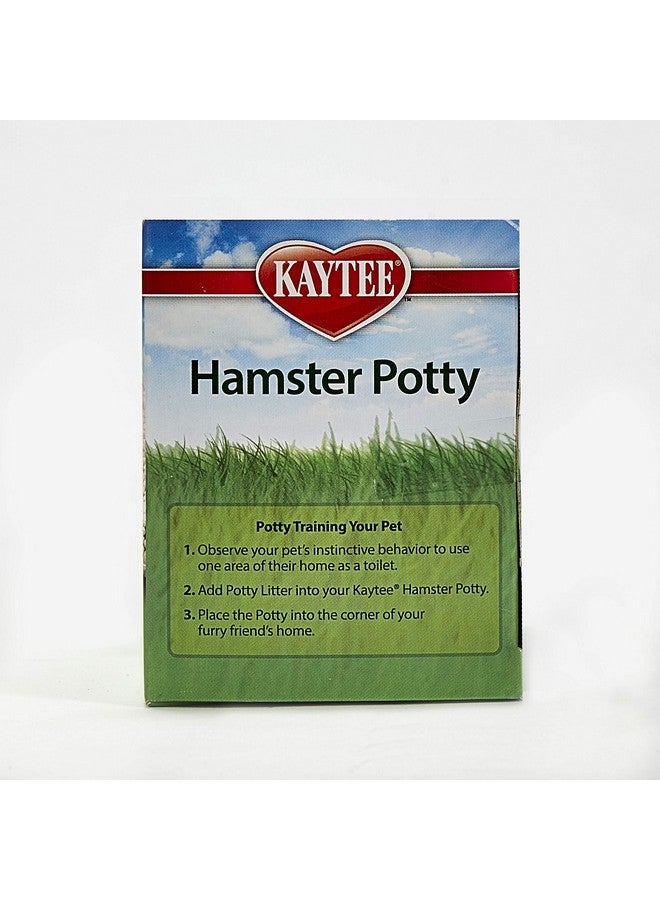 Kaytee Hamster Potty Assorted 6 Inches x 3.5 Inches x 2.75 Inches - Image 3