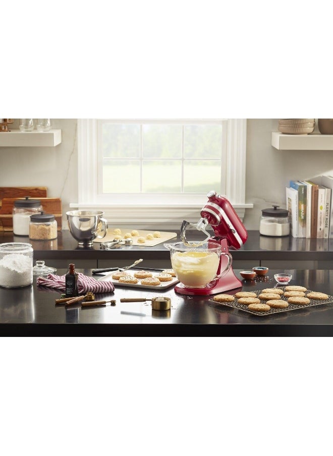 KitchenAid - KitchenAid 3.5 Quart Tilt-Head Glass Bowl - KSM35GB, Clear - Image 1