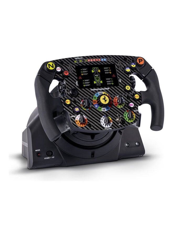 Thrustmaster Formula Wheel Add-On Ferrari SF1000 Edition, Replica Wheel, PC, PS4, PS5, Xbox One and Series X|S, Display and LED Dash, 100 Percent Carbon Fiber Faceplate, Licensed by Ferrari - Image 5