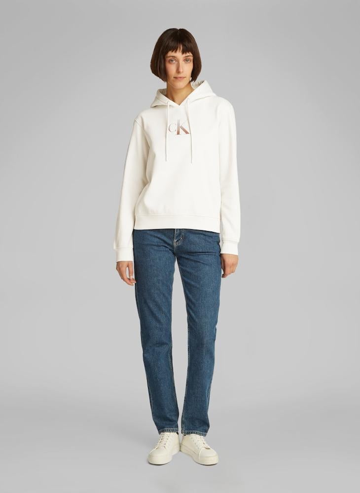 Calvin Klein Jeans Logo Deatil Hoodie - Image 4